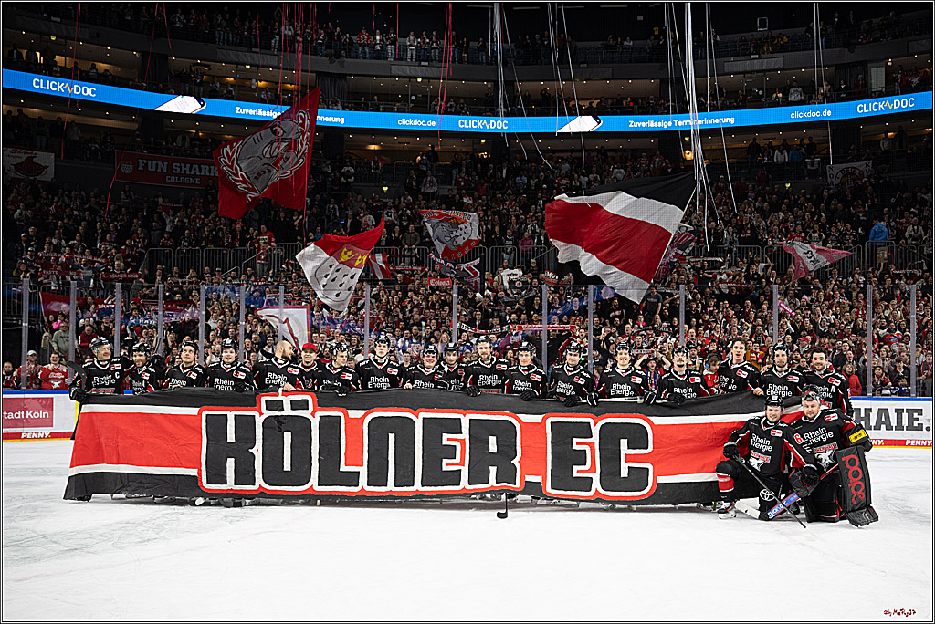 PENNY DEL 1; Kölner Haie - Düsseldorfer EG ; Köln, 16.02.2025